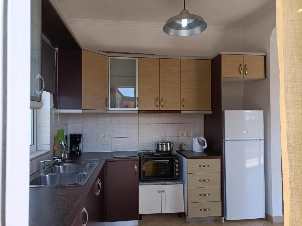 Aloe Vera Apartments Sarande Bagian luar foto
