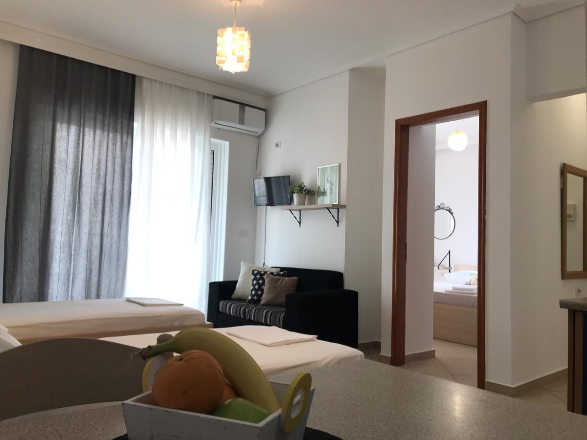Aloe Vera Apartments Sarande Bagian luar foto