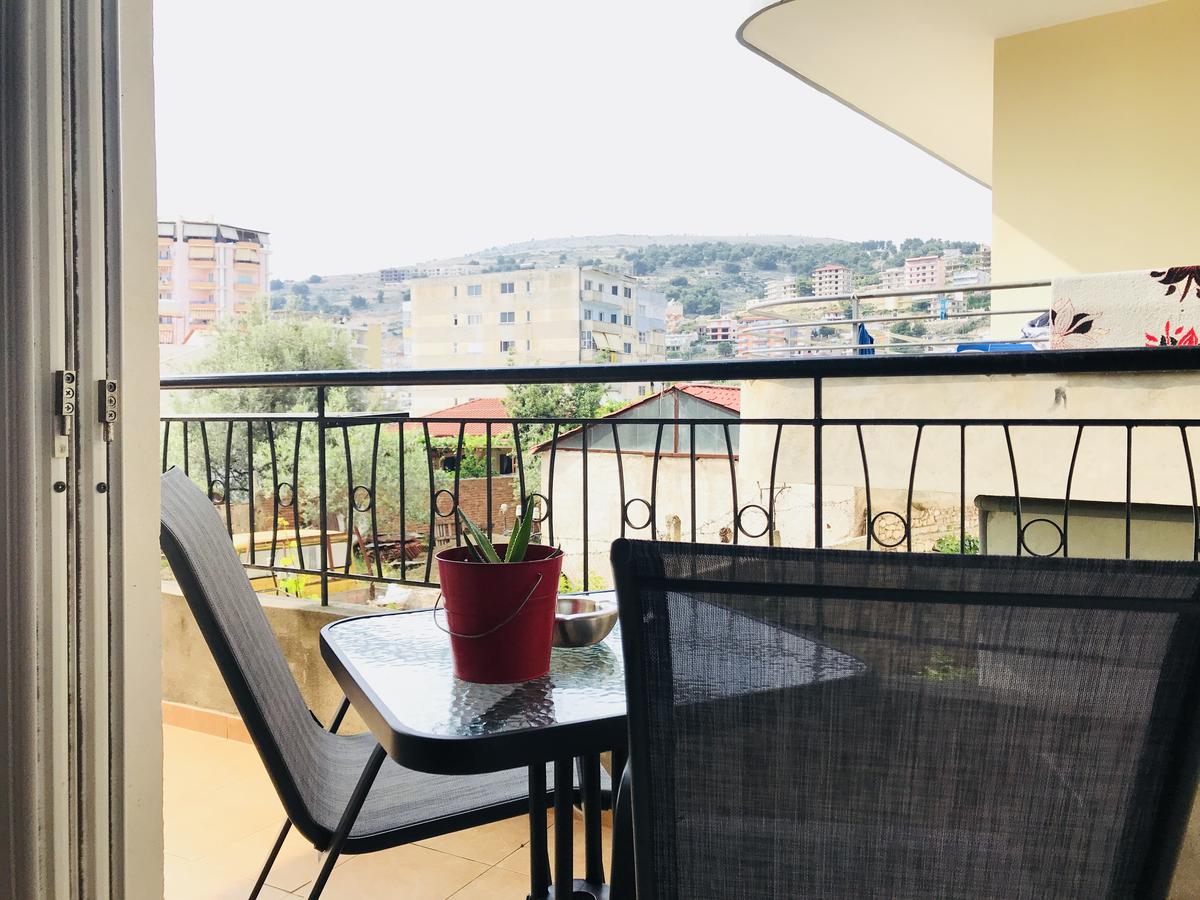 Aloe Vera Apartments Sarande Bagian luar foto